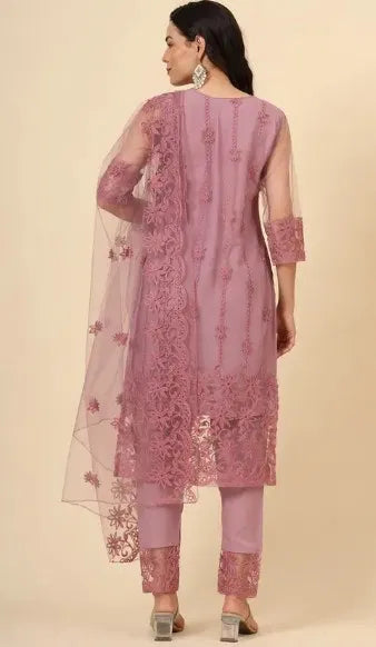 Kurta With Dupatta And Bottomwear