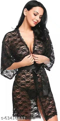 Babydolls for Women (Black, XXL) (Set of 1)